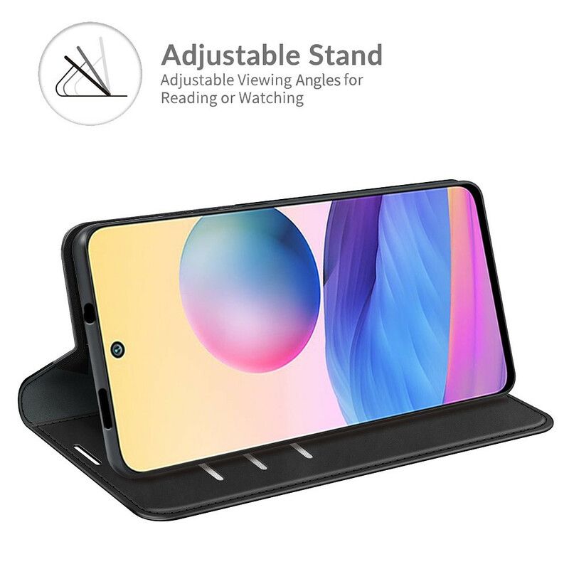 Cover Xiaomi Redmi Note 10 5G / Poco M3 Pro 5G Flip Cover Silkeagtig Berøring