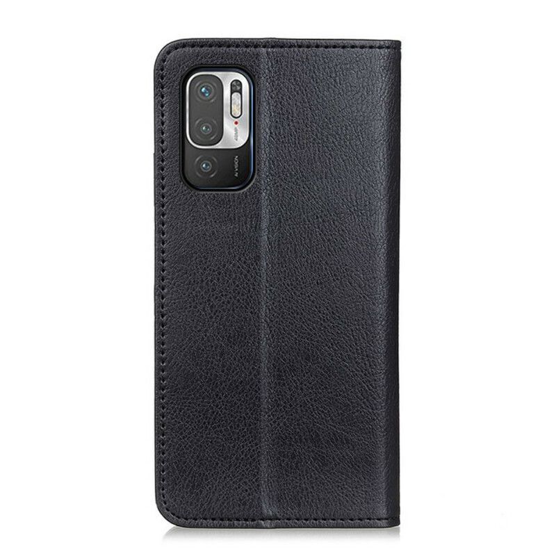 Cover Xiaomi Redmi Note 10 5G / Poco M3 Pro 5G Flip Cover Tekstureret Litchi Split Læder