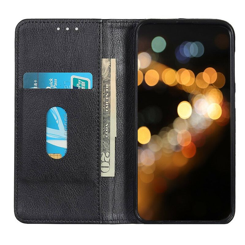 Cover Xiaomi Redmi Note 10 5G / Poco M3 Pro 5G Flip Cover Tekstureret Litchi Split Læder