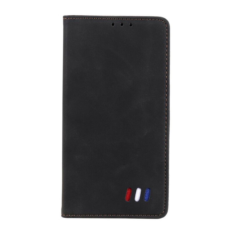 Cover Xiaomi Redmi Note 10 5G / Poco M3 Pro 5G Flip Cover Trefarvet Læderstil