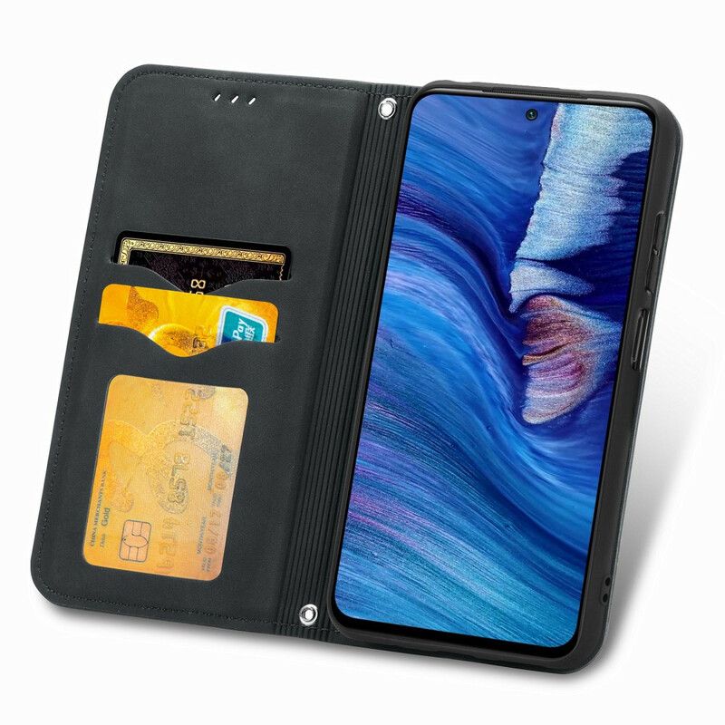 Cover Xiaomi Redmi Note 10 5G / Poco M3 Pro 5G Flip Cover Vintage Kunstlæder