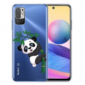 Cover Xiaomi Redmi Note 10 5G / Poco M3 Pro 5G Panda På Bambus