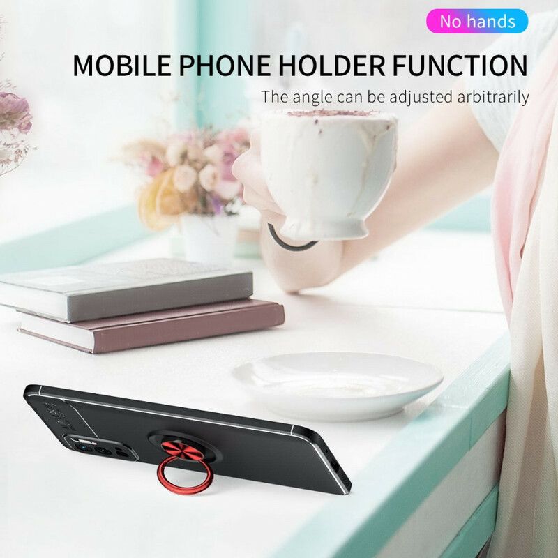 Cover Xiaomi Redmi Note 10 5G / Poco M3 Pro 5G Roterende Ring