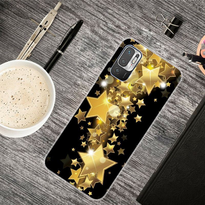 Cover Xiaomi Redmi Note 10 5G / Poco M3 Pro 5G Stjerner