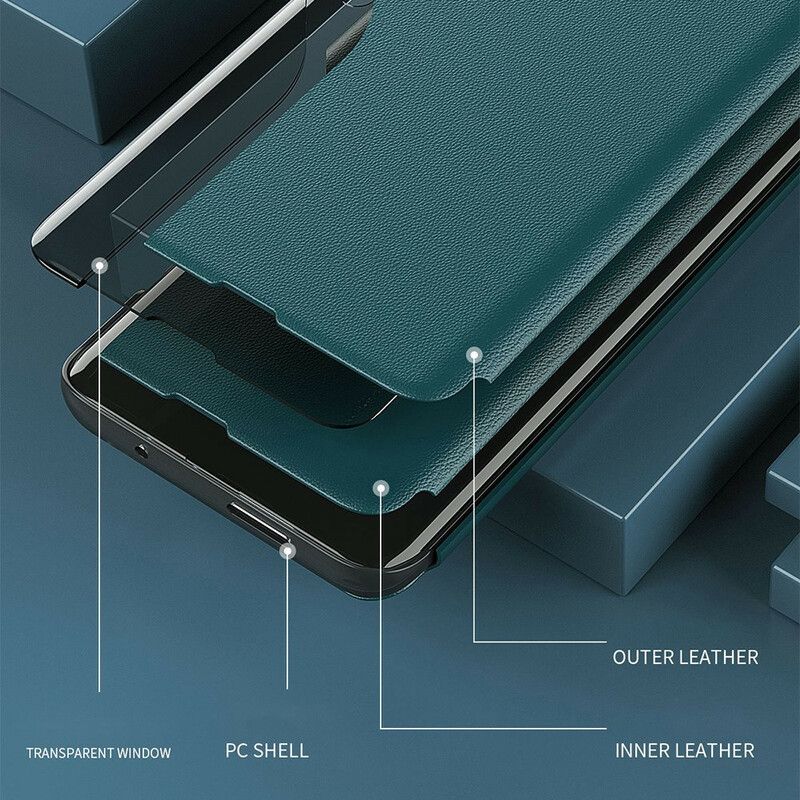 Cover Xiaomi Redmi Note 10 5G / Poco M3 Pro 5G Tekstureret Kunstlæder