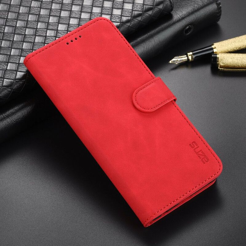 Flip Cover Xiaomi Redmi Note 10 5G / Poco M3 Pro 5G Azns Lædereffekt