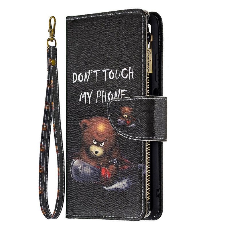 Flip Cover Xiaomi Redmi Note 10 5G / Poco M3 Pro 5G Bear Lynlåslomme