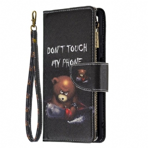 Flip Cover Xiaomi Redmi Note 10 5G / Poco M3 Pro 5G Bear Lynlåslomme