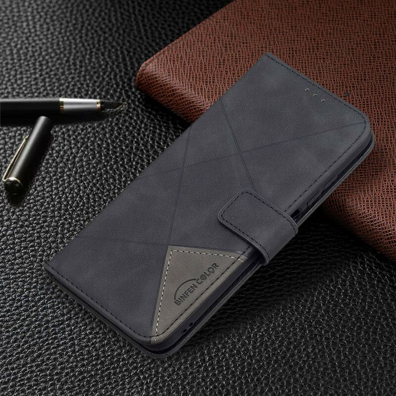 Flip Cover Xiaomi Redmi Note 10 5G / Poco M3 Pro 5G Binfen Farvetrekanter