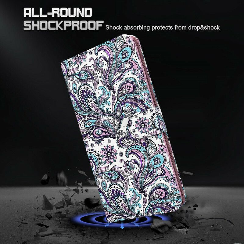 Flip Cover Xiaomi Redmi Note 10 5G / Poco M3 Pro 5G Blomstermønstre