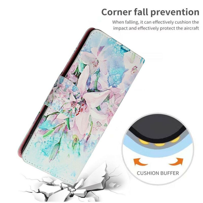 Flip Cover Xiaomi Redmi Note 10 5G / Poco M3 Pro 5G Blomsterserie