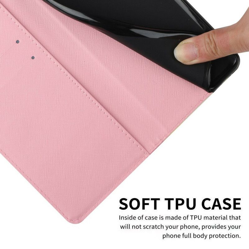 Flip Cover Xiaomi Redmi Note 10 5G / Poco M3 Pro 5G Blomsterserie