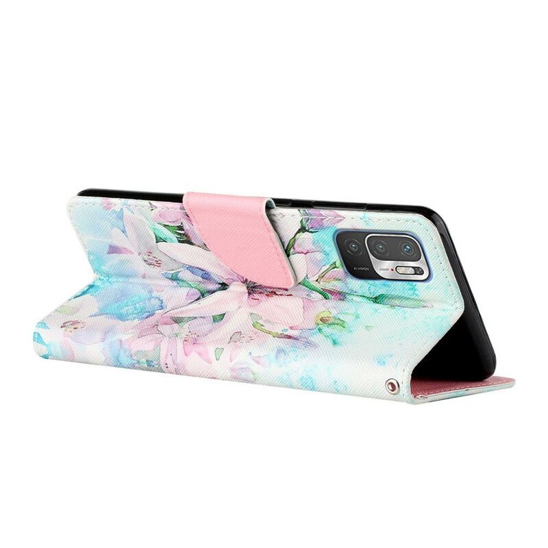 Flip Cover Xiaomi Redmi Note 10 5G / Poco M3 Pro 5G Blomsterserie