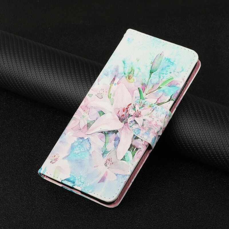 Flip Cover Xiaomi Redmi Note 10 5G / Poco M3 Pro 5G Blomsterserie