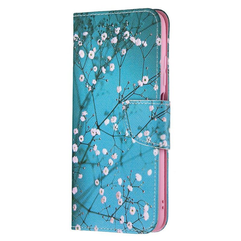 Flip Cover Xiaomi Redmi Note 10 5G / Poco M3 Pro 5G Blomstrende Træ