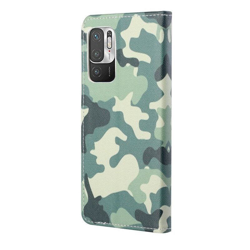 Flip Cover Xiaomi Redmi Note 10 5G / Poco M3 Pro 5G Camouflage