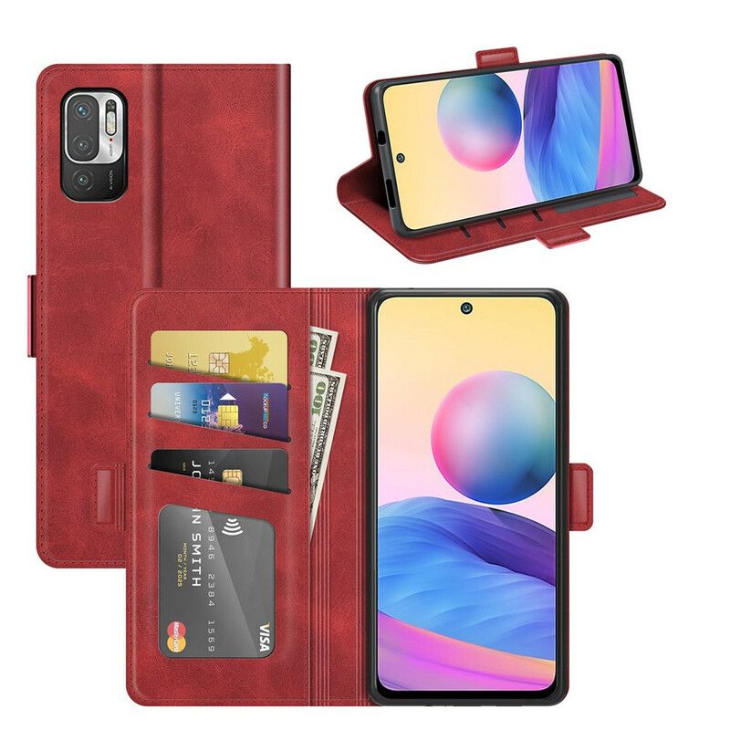 Flip Cover Xiaomi Redmi Note 10 5G / Poco M3 Pro 5G Dobbeltlås