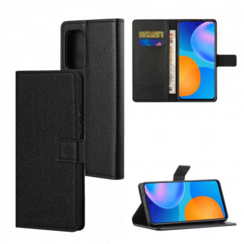 Flip Cover Xiaomi Redmi Note 10 5G / Poco M3 Pro 5G Enkelt Litchi