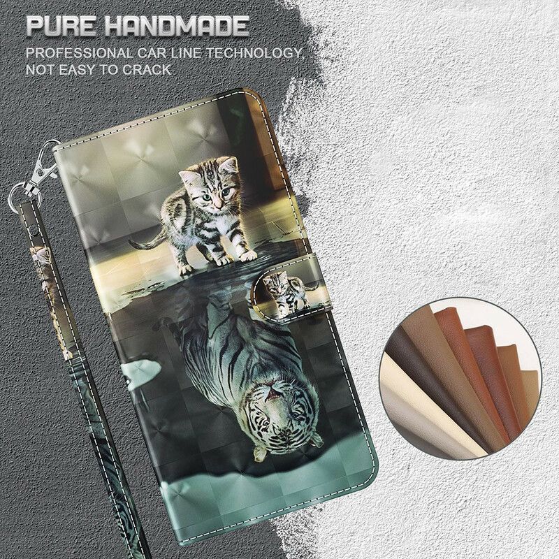 Flip Cover Xiaomi Redmi Note 10 5G / Poco M3 Pro 5G Ernest The Tiger