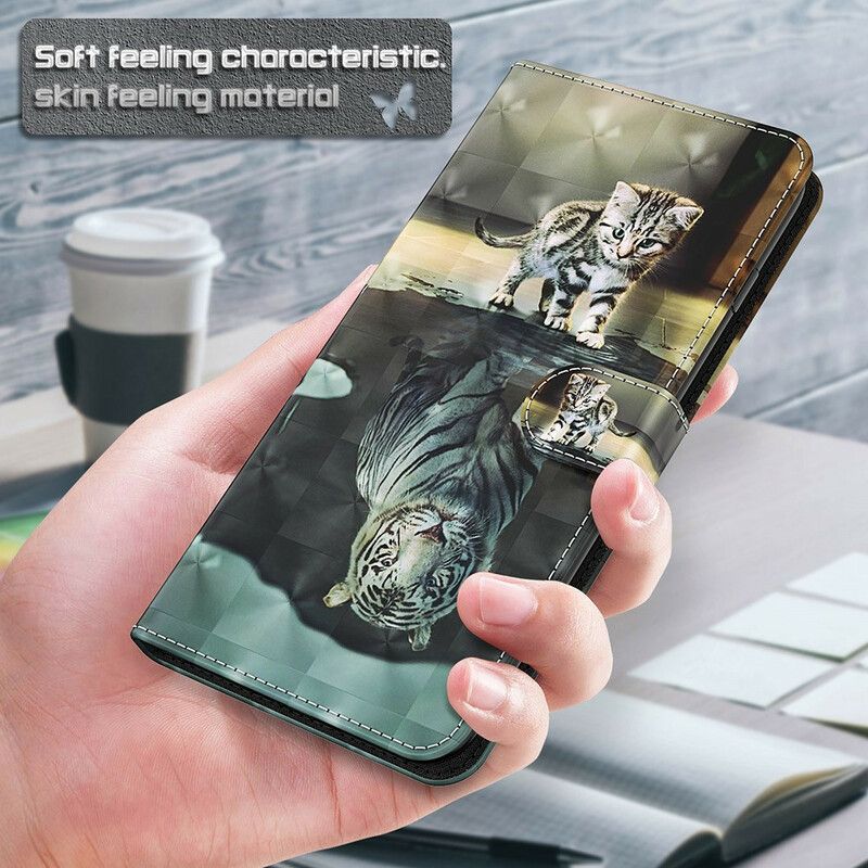 Flip Cover Xiaomi Redmi Note 10 5G / Poco M3 Pro 5G Ernest The Tiger