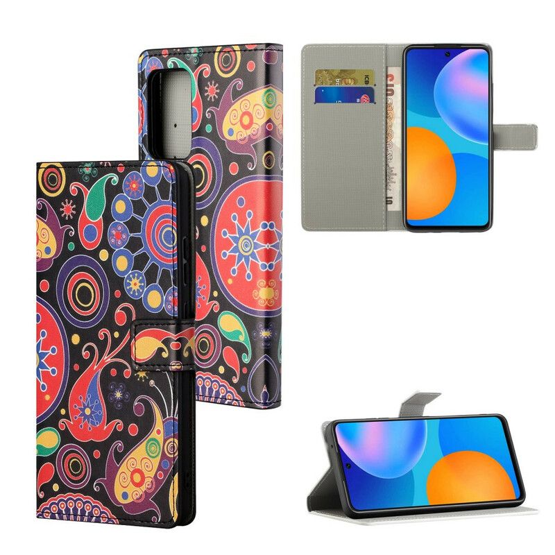 Flip Cover Xiaomi Redmi Note 10 5G / Poco M3 Pro 5G Galaxy Design