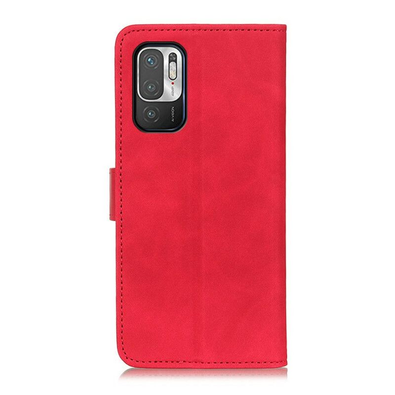 Flip Cover Xiaomi Redmi Note 10 5G / Poco M3 Pro 5G Khazneh Lædereffekt