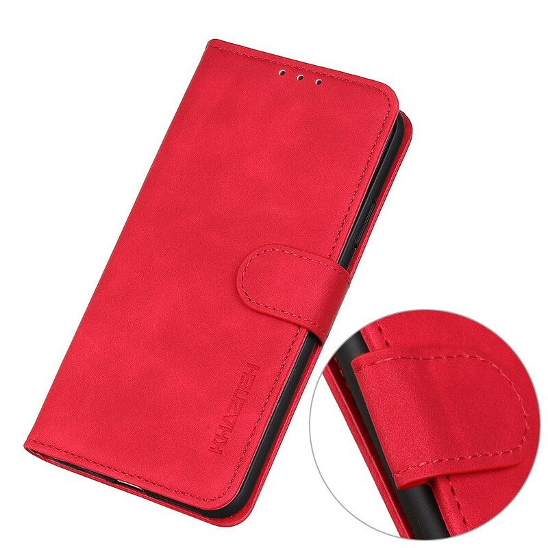 Flip Cover Xiaomi Redmi Note 10 5G / Poco M3 Pro 5G Khazneh Lædereffekt