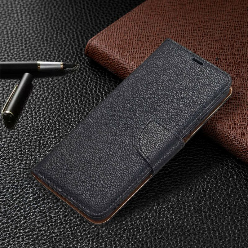 Flip Cover Xiaomi Redmi Note 10 5G / Poco M3 Pro 5G Læder Cover Litchi Flap Skrå