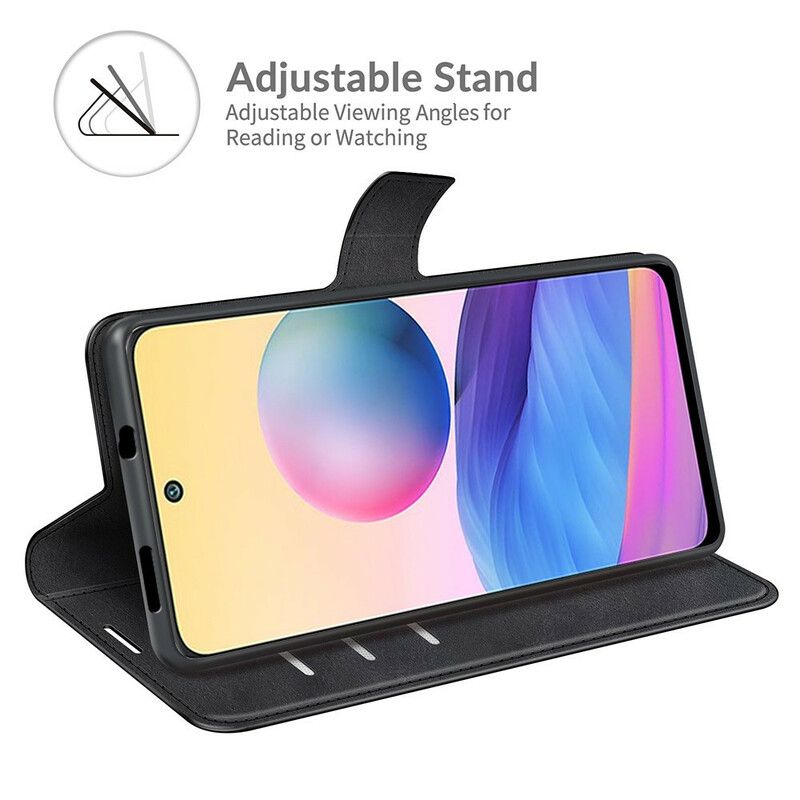 Flip Cover Xiaomi Redmi Note 10 5G / Poco M3 Pro 5G Læderstil