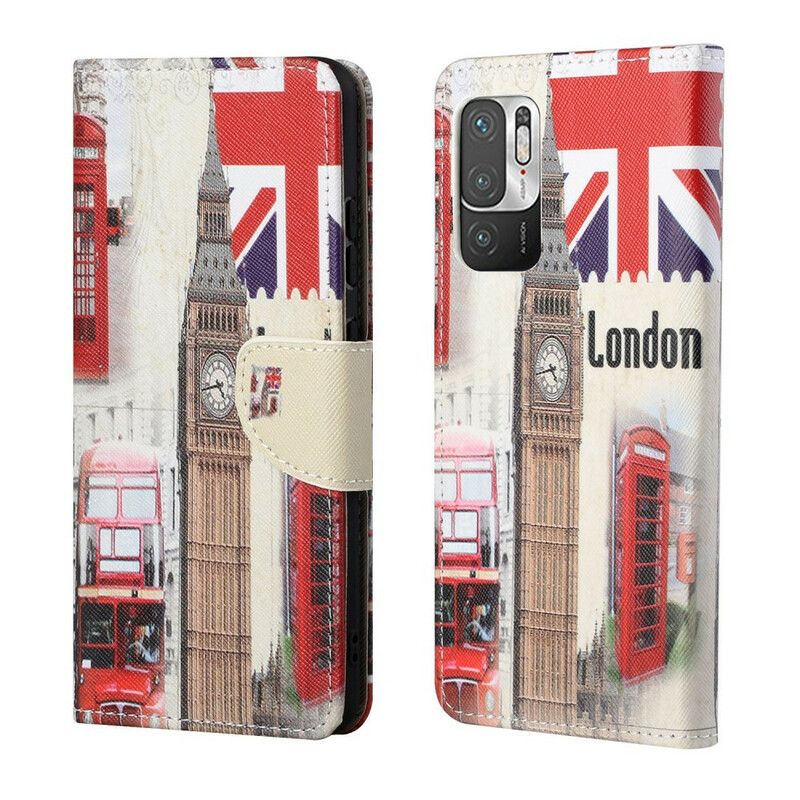 Flip Cover Xiaomi Redmi Note 10 5G / Poco M3 Pro 5G London Life