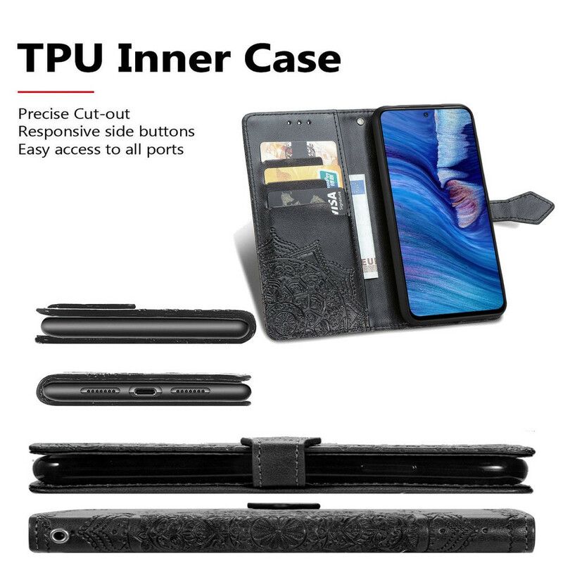 Flip Cover Xiaomi Redmi Note 10 5G / Poco M3 Pro 5G Middelaldermandala