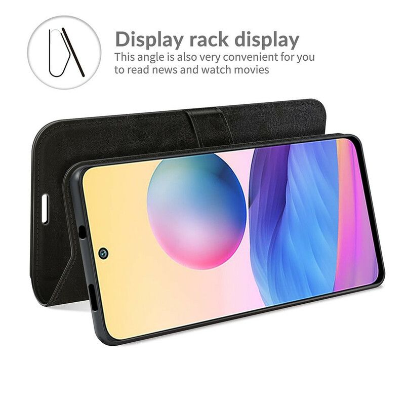 Flip Cover Xiaomi Redmi Note 10 5G / Poco M3 Pro 5G Monokrom