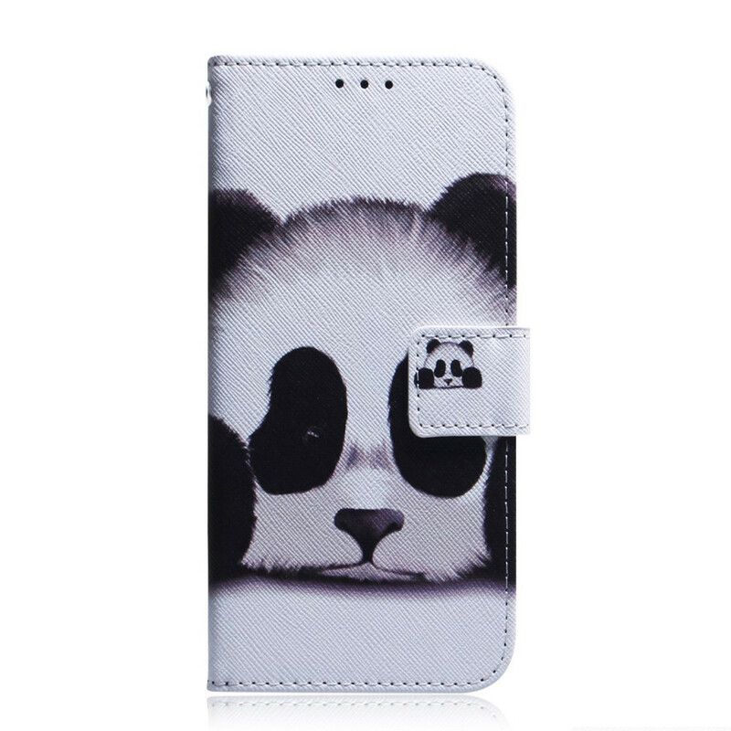 Flip Cover Xiaomi Redmi Note 10 5G / Poco M3 Pro 5G Panda Ansigt