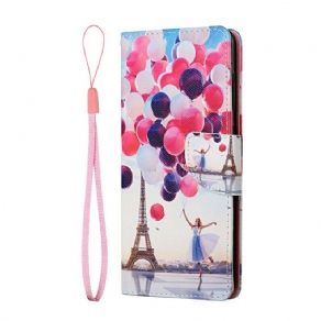 Flip Cover Xiaomi Redmi Note 10 5G / Poco M3 Pro 5G Paris Balloner