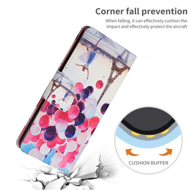 Flip Cover Xiaomi Redmi Note 10 5G / Poco M3 Pro 5G Paris Balloner