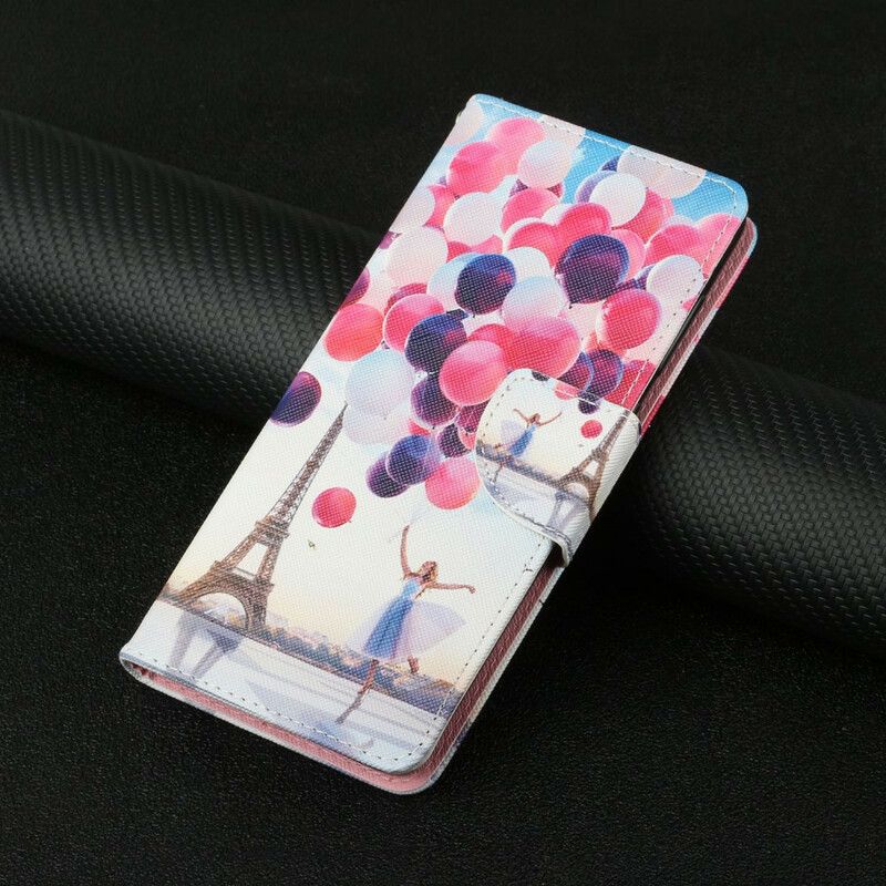 Flip Cover Xiaomi Redmi Note 10 5G / Poco M3 Pro 5G Paris Balloner