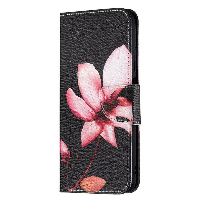 Flip Cover Xiaomi Redmi Note 10 5G / Poco M3 Pro 5G Pink Blomst