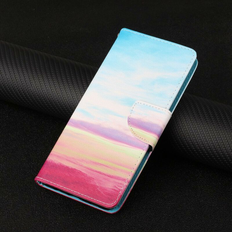 Flip Cover Xiaomi Redmi Note 10 5G / Poco M3 Pro 5G Solnedgang