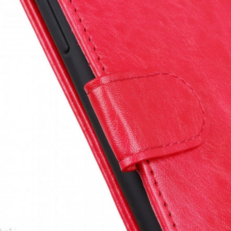 Flip Cover Xiaomi Redmi Note 10 5G / Poco M3 Pro 5G Tekstureret Kunstlæder