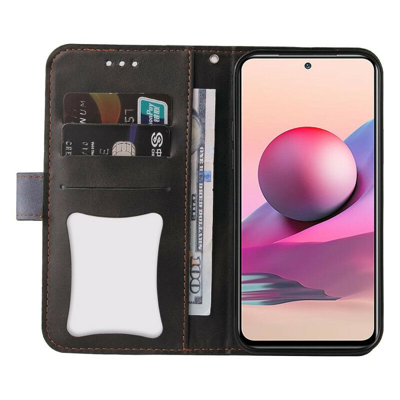 Flip Cover Xiaomi Redmi Note 10 5G / Poco M3 Pro 5G Tofarvet