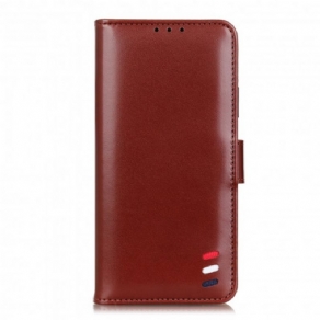 Flip Cover Xiaomi Redmi Note 10 5G / Poco M3 Pro 5G Trefarvet Lædereffekt