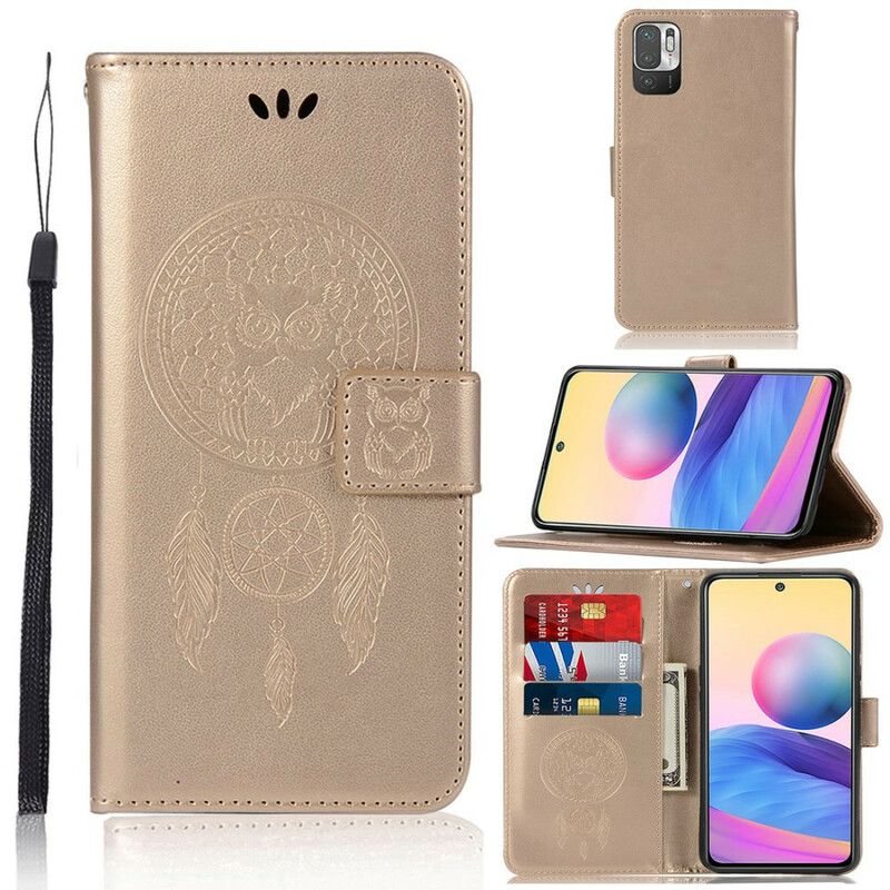 Flip Cover Xiaomi Redmi Note 10 5G / Poco M3 Pro 5G Ugledrømmefanger