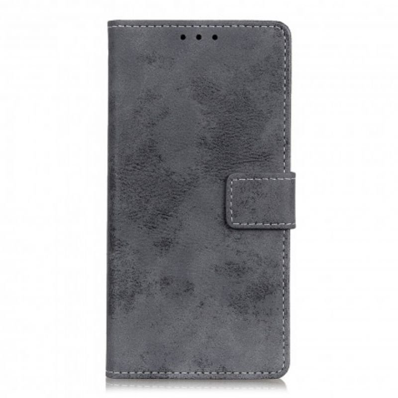 Flip Cover Xiaomi Redmi Note 10 5G / Poco M3 Pro 5G Vintage Lædereffekt