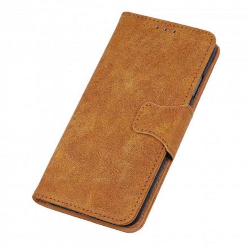 Læder Cover Xiaomi Redmi Note 10 5G / Poco M3 Pro 5G Vintage Vendbar Lås