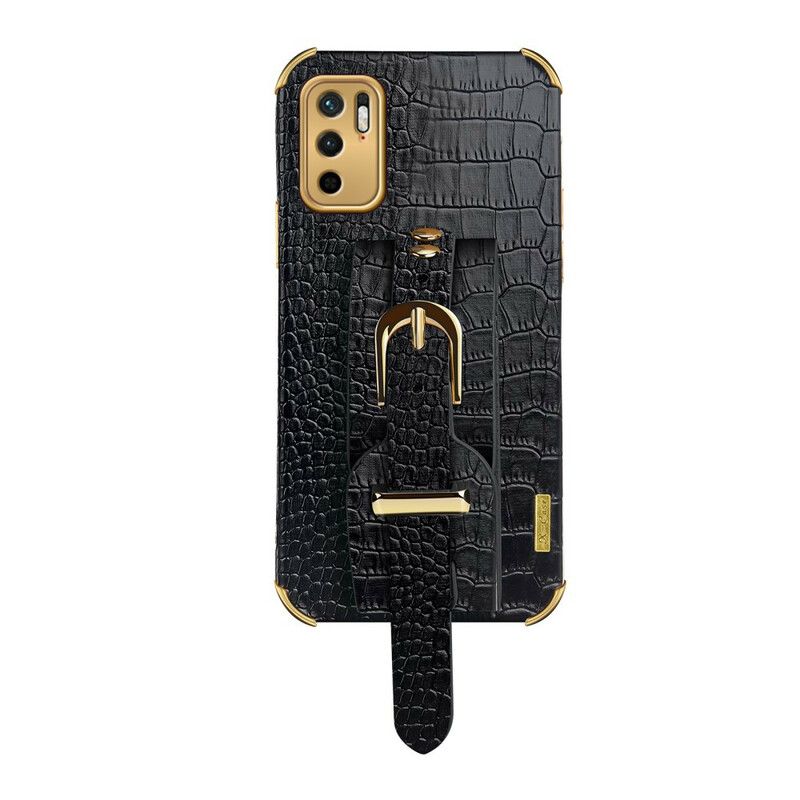 Mobilcover Xiaomi Redmi Note 10 5G / Poco M3 Pro 5G Croc Armbånd