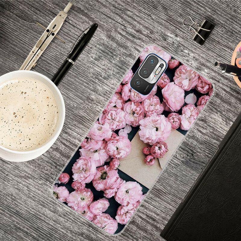 Mobilcover Xiaomi Redmi Note 10 5G / Poco M3 Pro 5G Intense Blomster