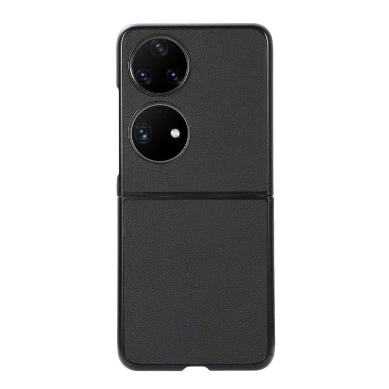 Cover Huawei P50 Pocket Ægte Læderfarve