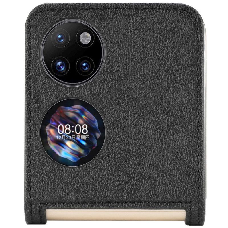 Cover Huawei P50 Pocket Læder Tekstur Kortholder