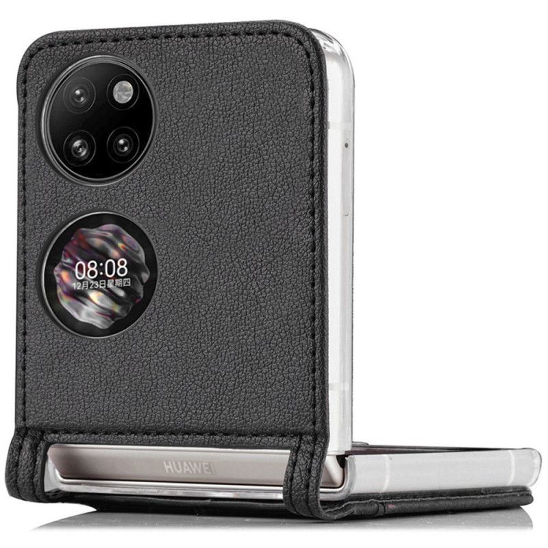 Cover Huawei P50 Pocket Læder Tekstur Kortholder