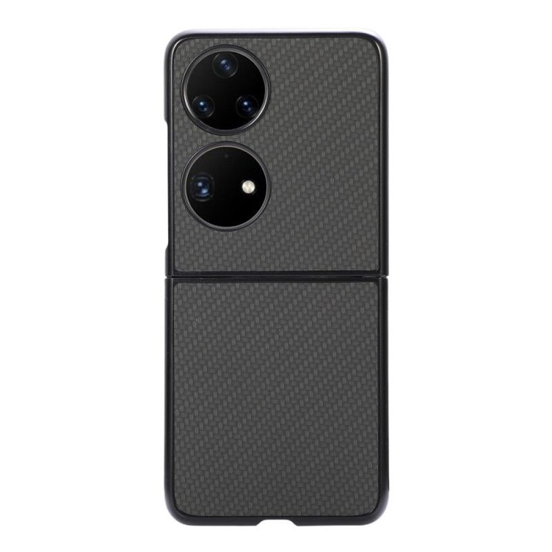 Cover Huawei P50 Pocket Tekstureret Kulfiber